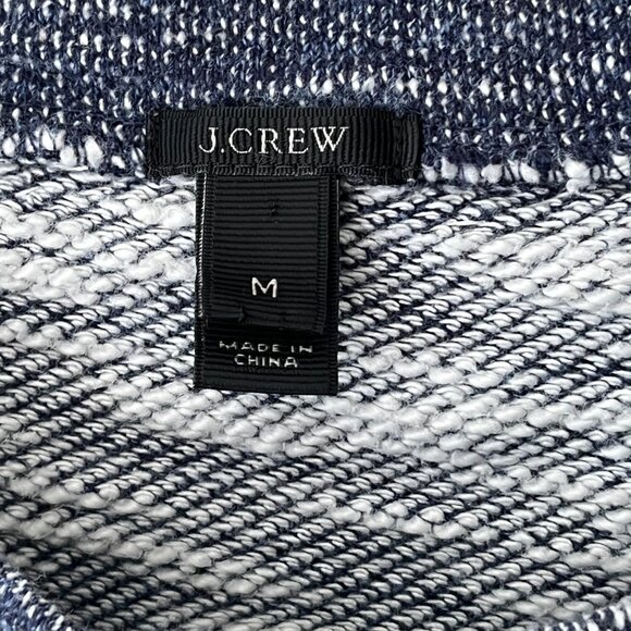 J. Crew Jewel Neck Crewneck long sleeve top size medium holiday - Picture 3 of 8